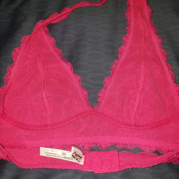 SOLD MERC 5 Free People Galloon Bra halter lace small Preowned - Picture 9 of 11